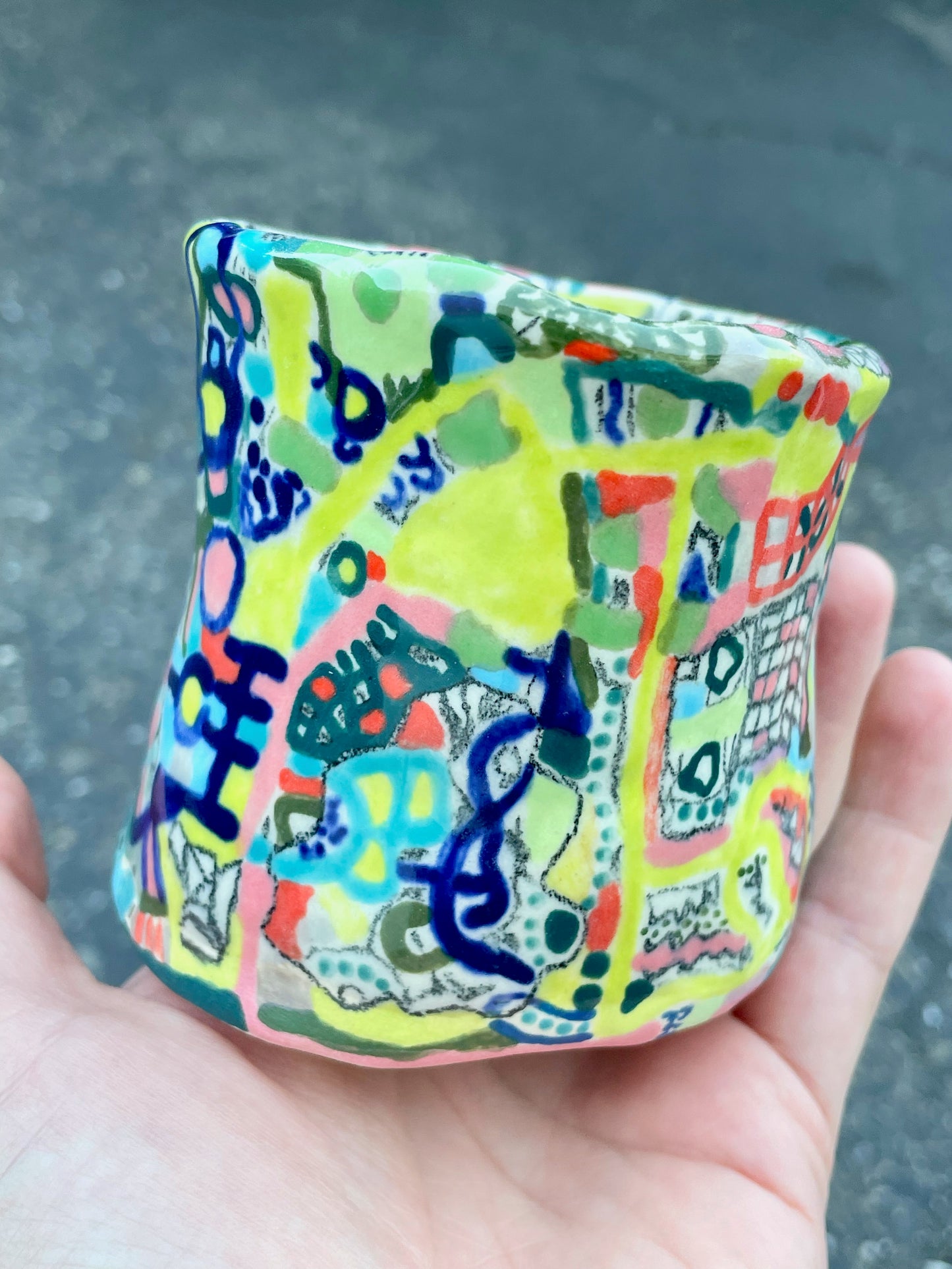 Slab cup #1 / one-of-a-kind