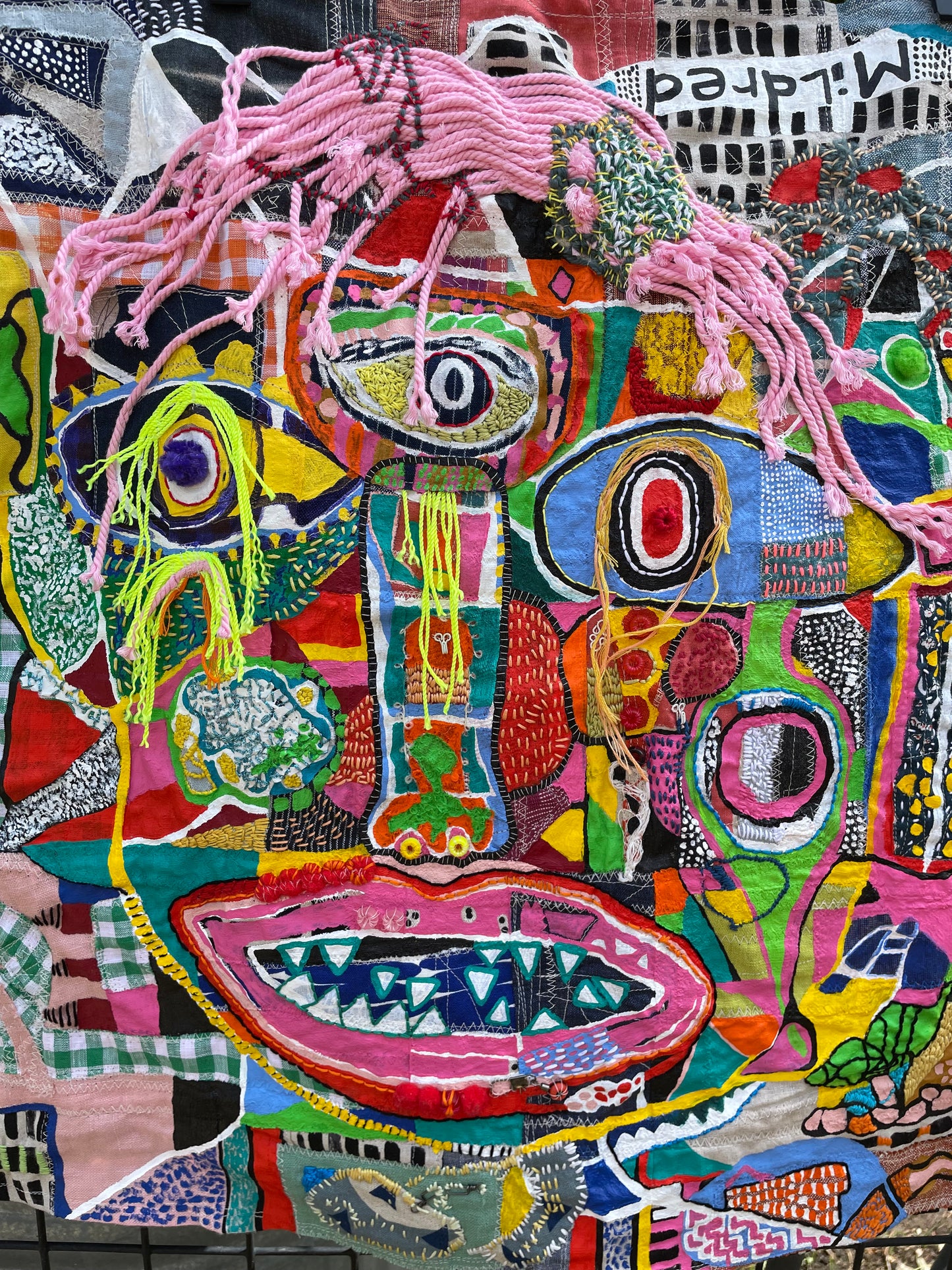 Mixed-Media Painting / "Mildred"