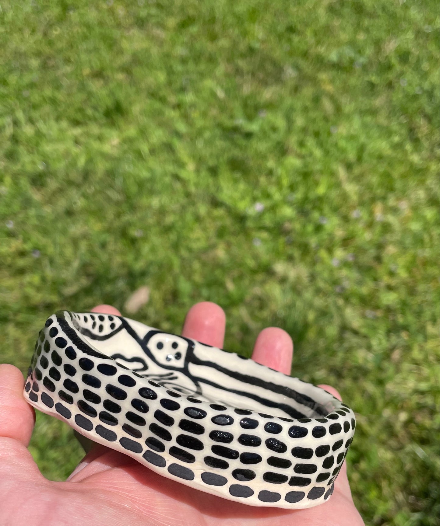 Mini face plate #1 / one-of-a-kind