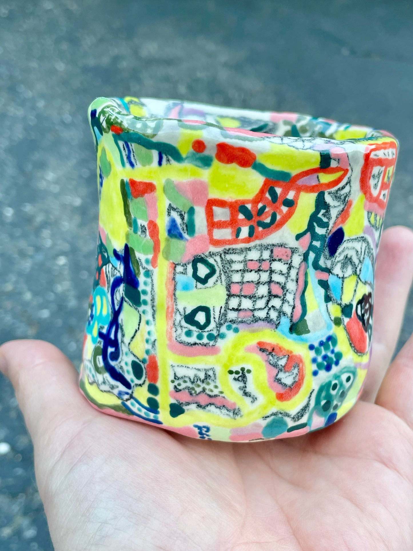 Slab cup #1 / one-of-a-kind