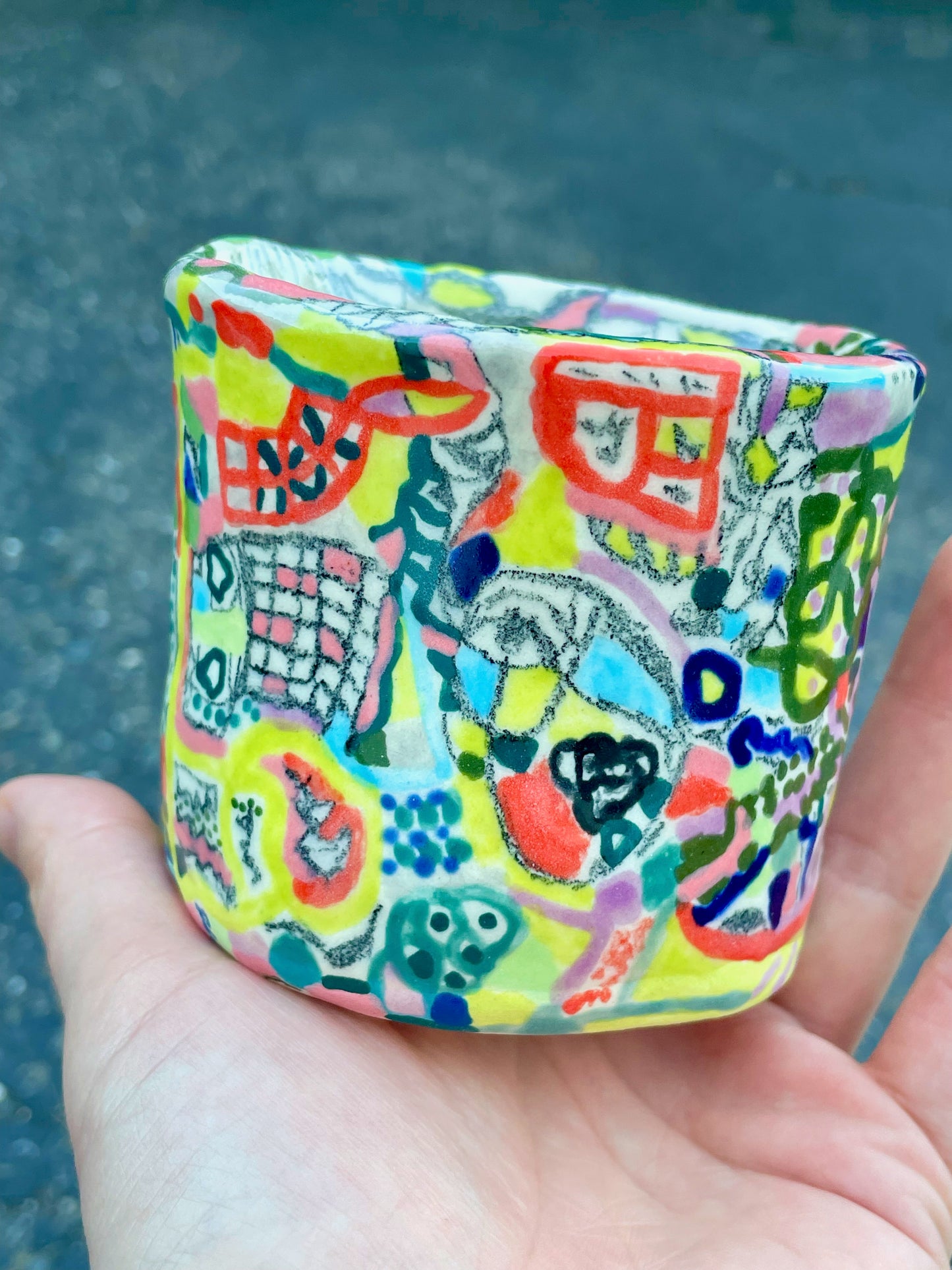 Slab cup #1 / one-of-a-kind