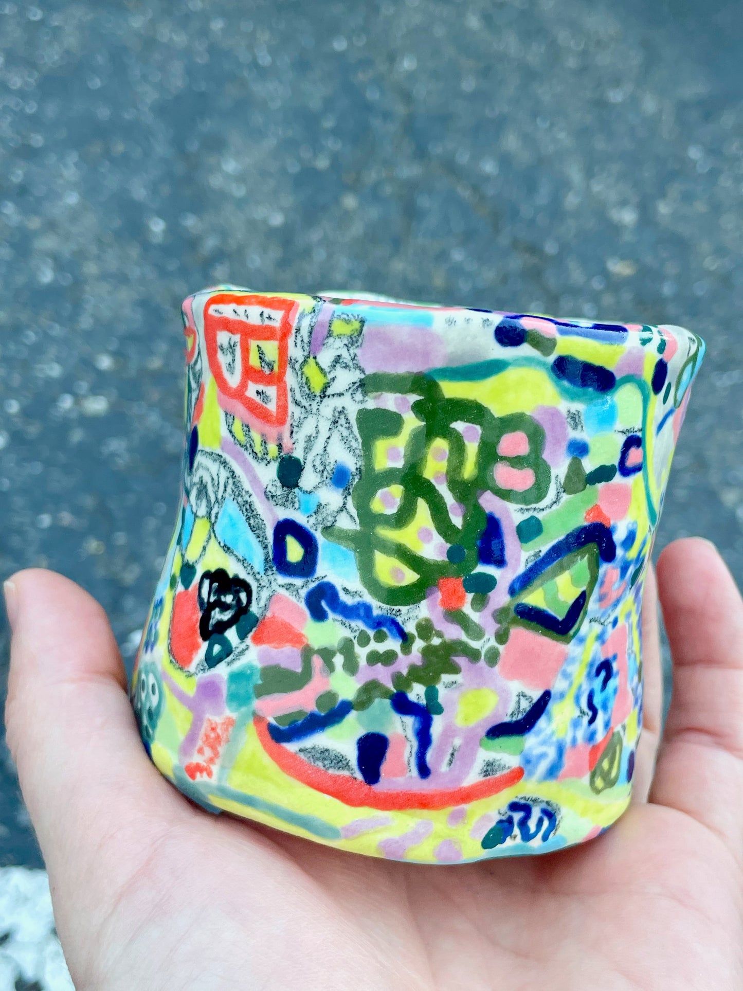 Slab cup #1 / one-of-a-kind