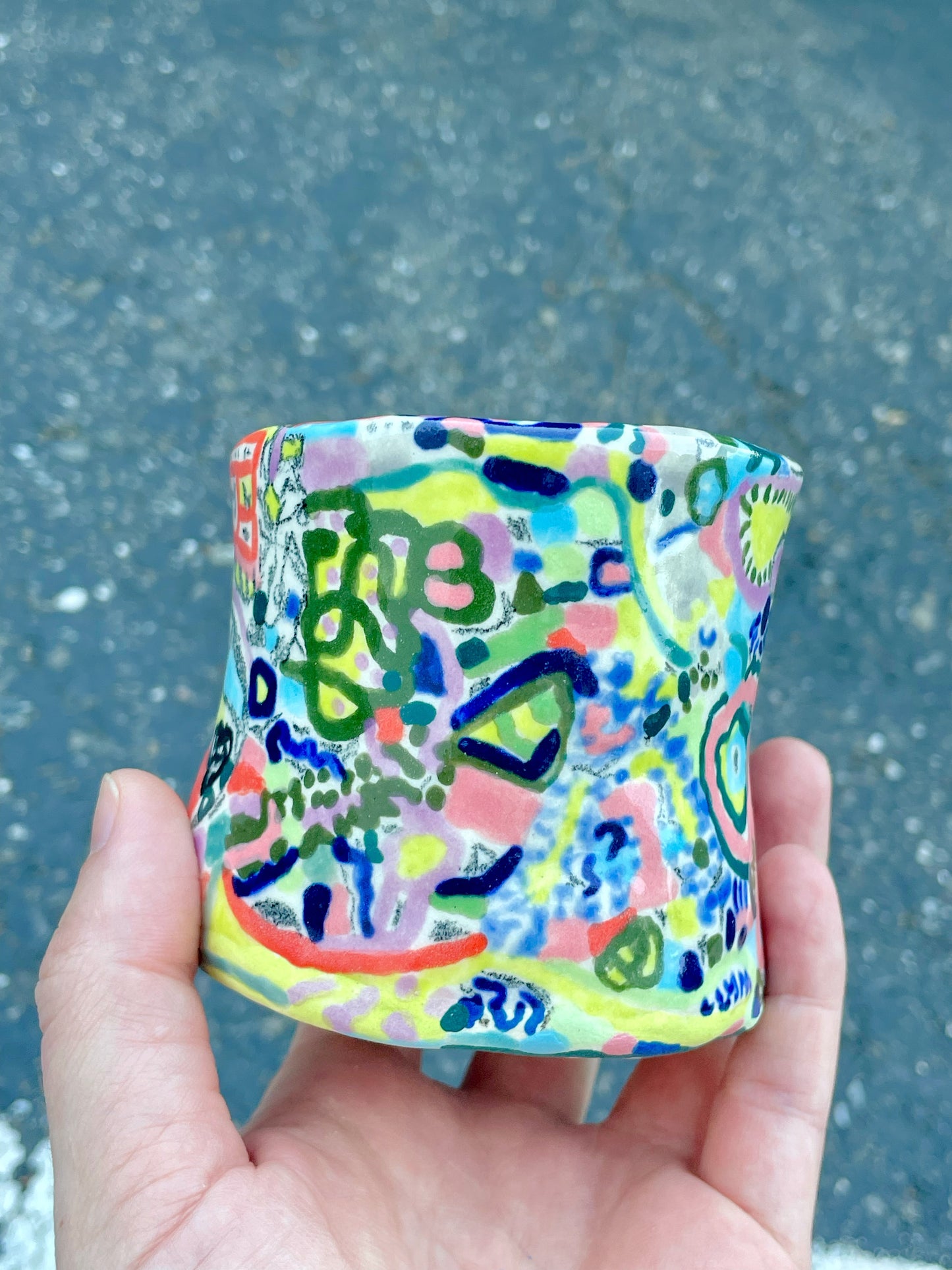 Slab cup #1 / one-of-a-kind
