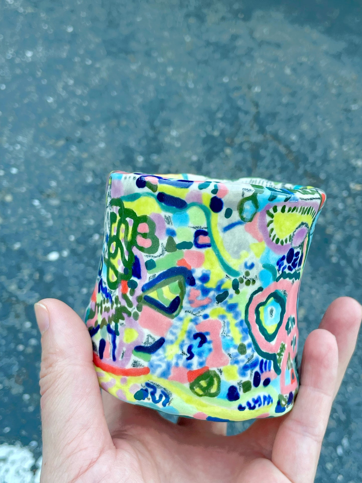 Slab cup #1 / one-of-a-kind