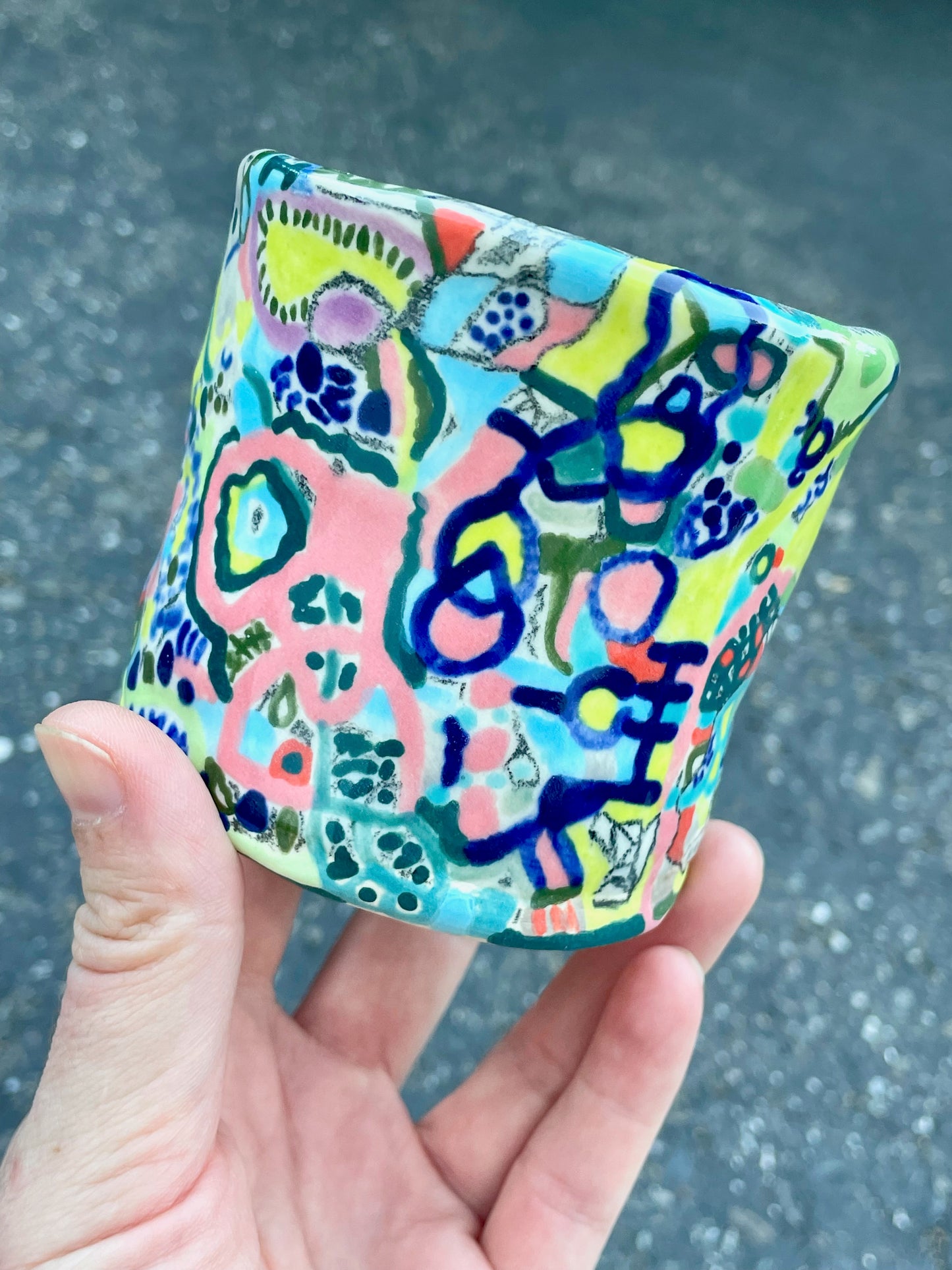 Slab cup #1 / one-of-a-kind