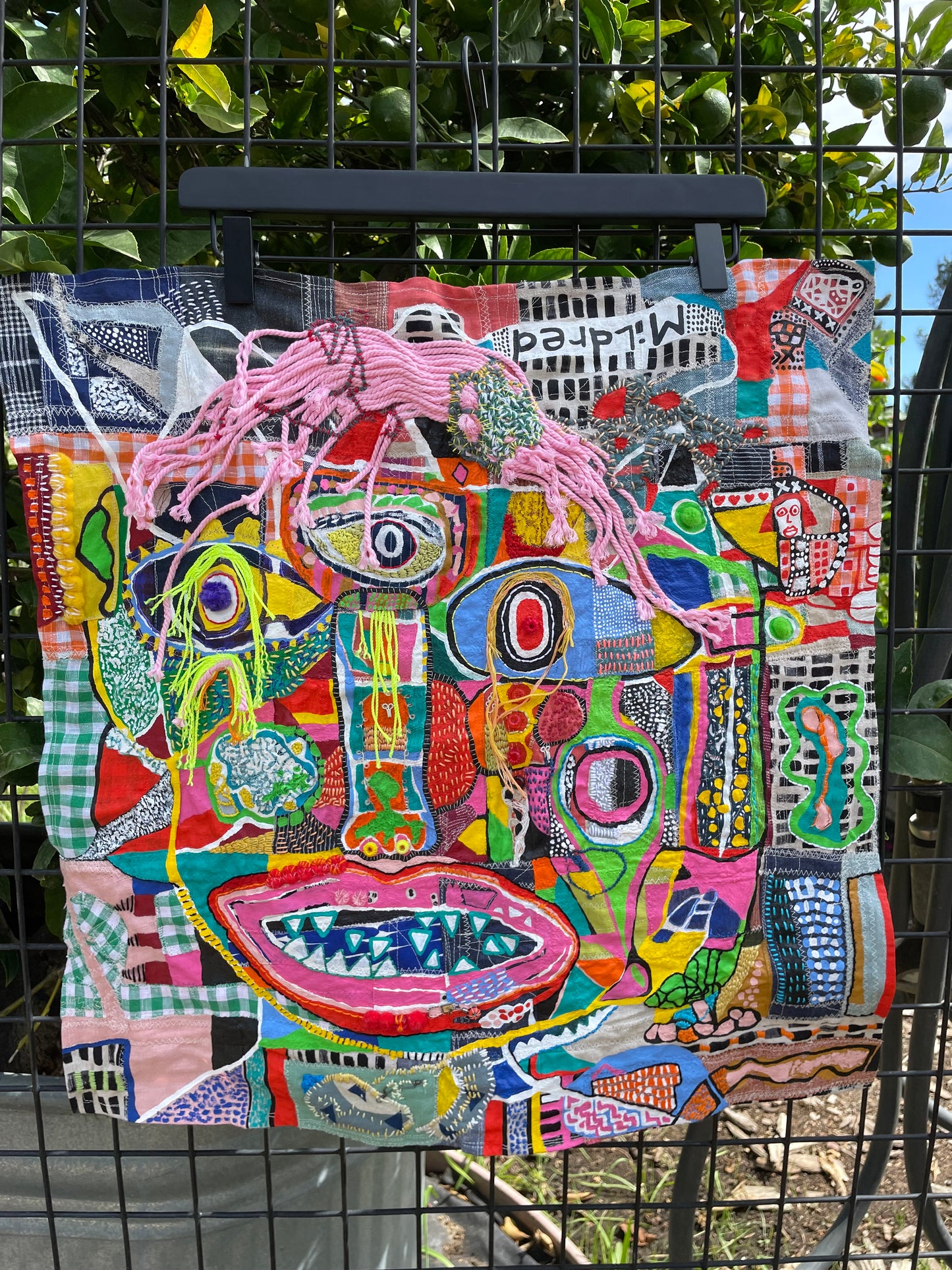 Mixed-Media Painting / "Mildred"