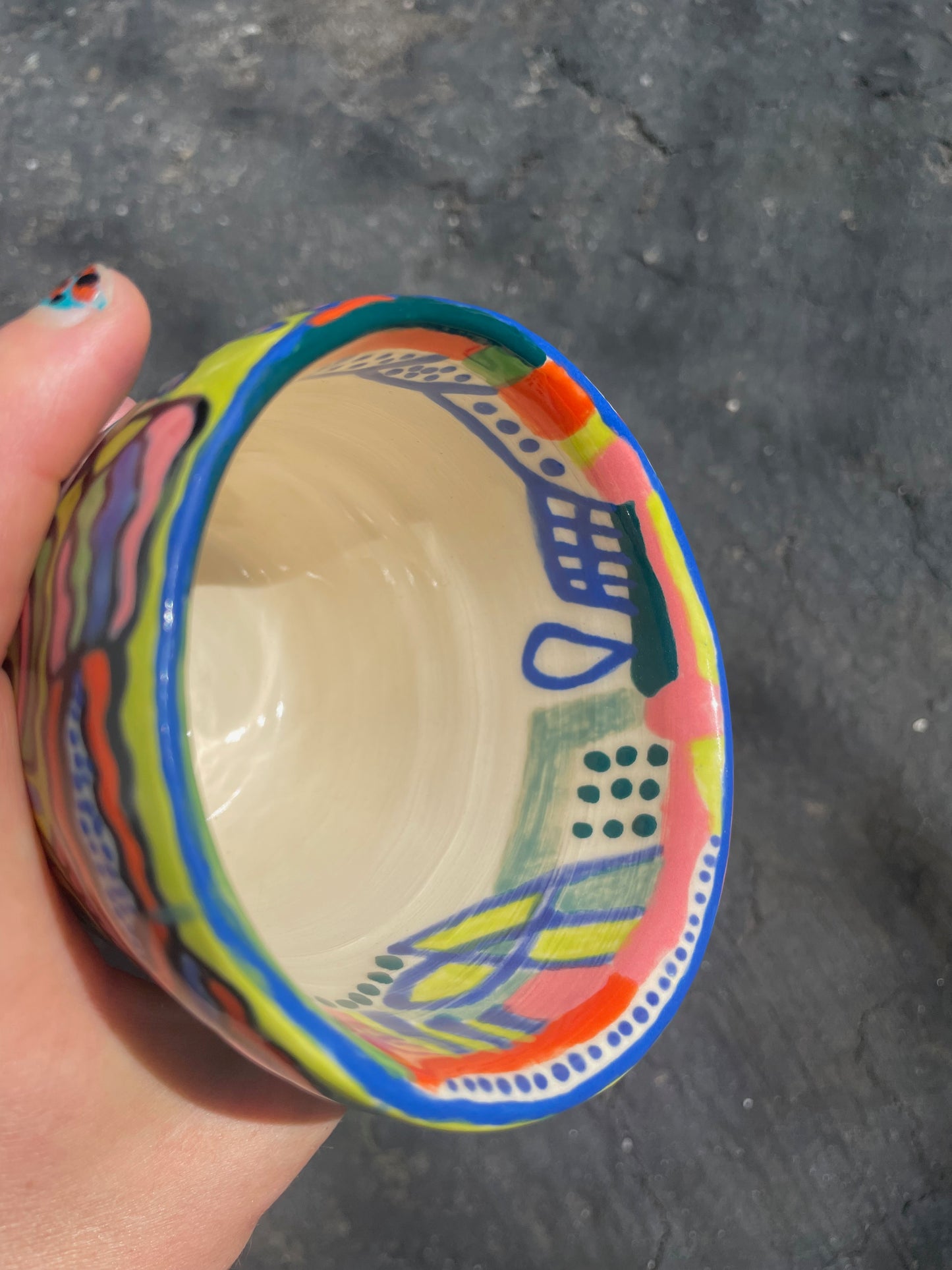 Colorful Creature Cup #1 (3 creatures) / one-of-a-kind